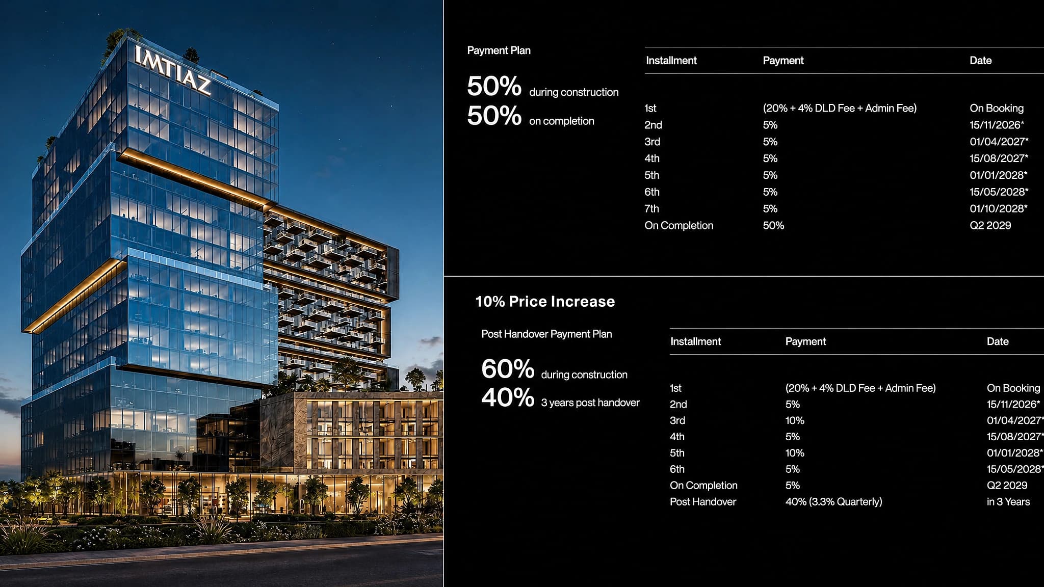 Raw District II apartments in Dubai by Imtiaz Developments