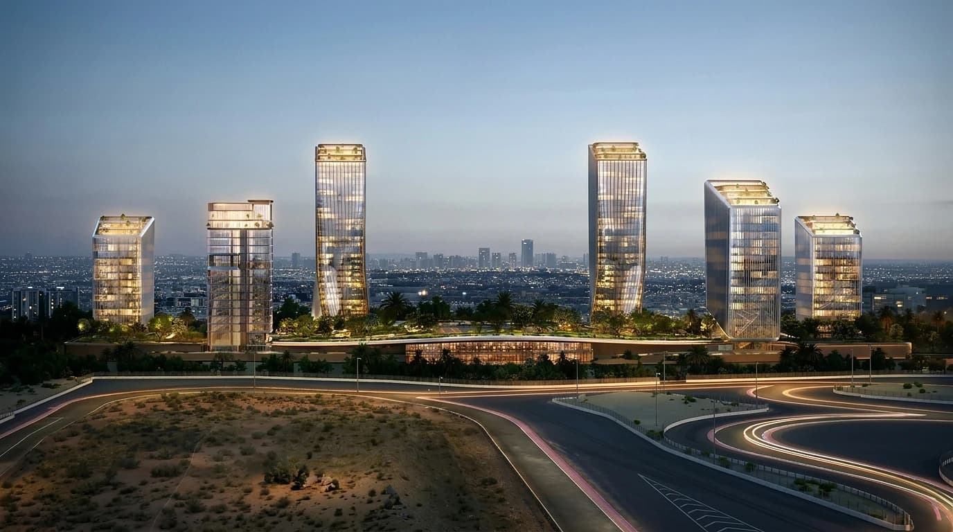 RISE at O1NE District in Motor City, Dubai