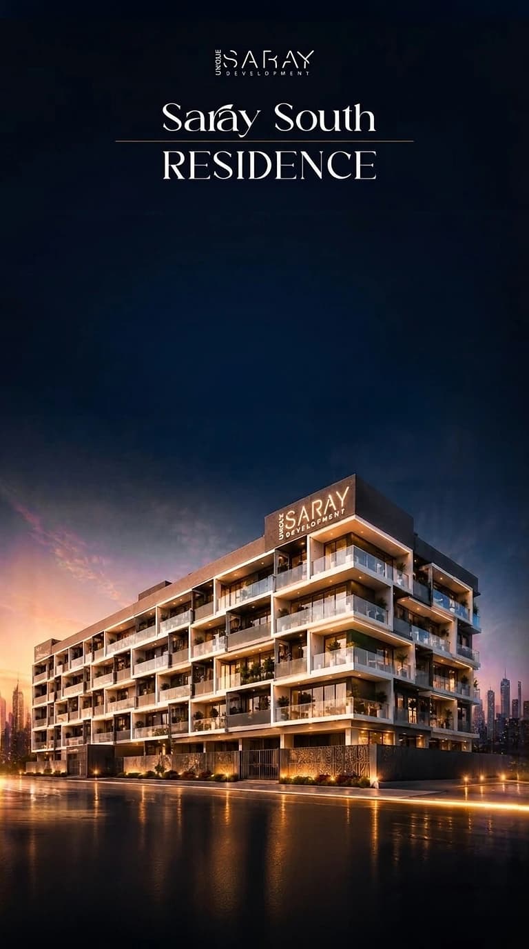 Saray South Residence in Dubai South exterior view