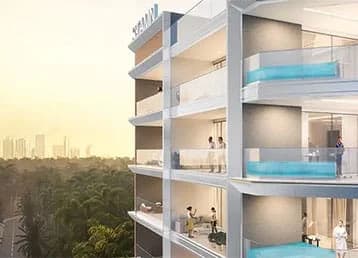Stamn One at Jumeirah Garden City in Al Satwa Dubai exterior view