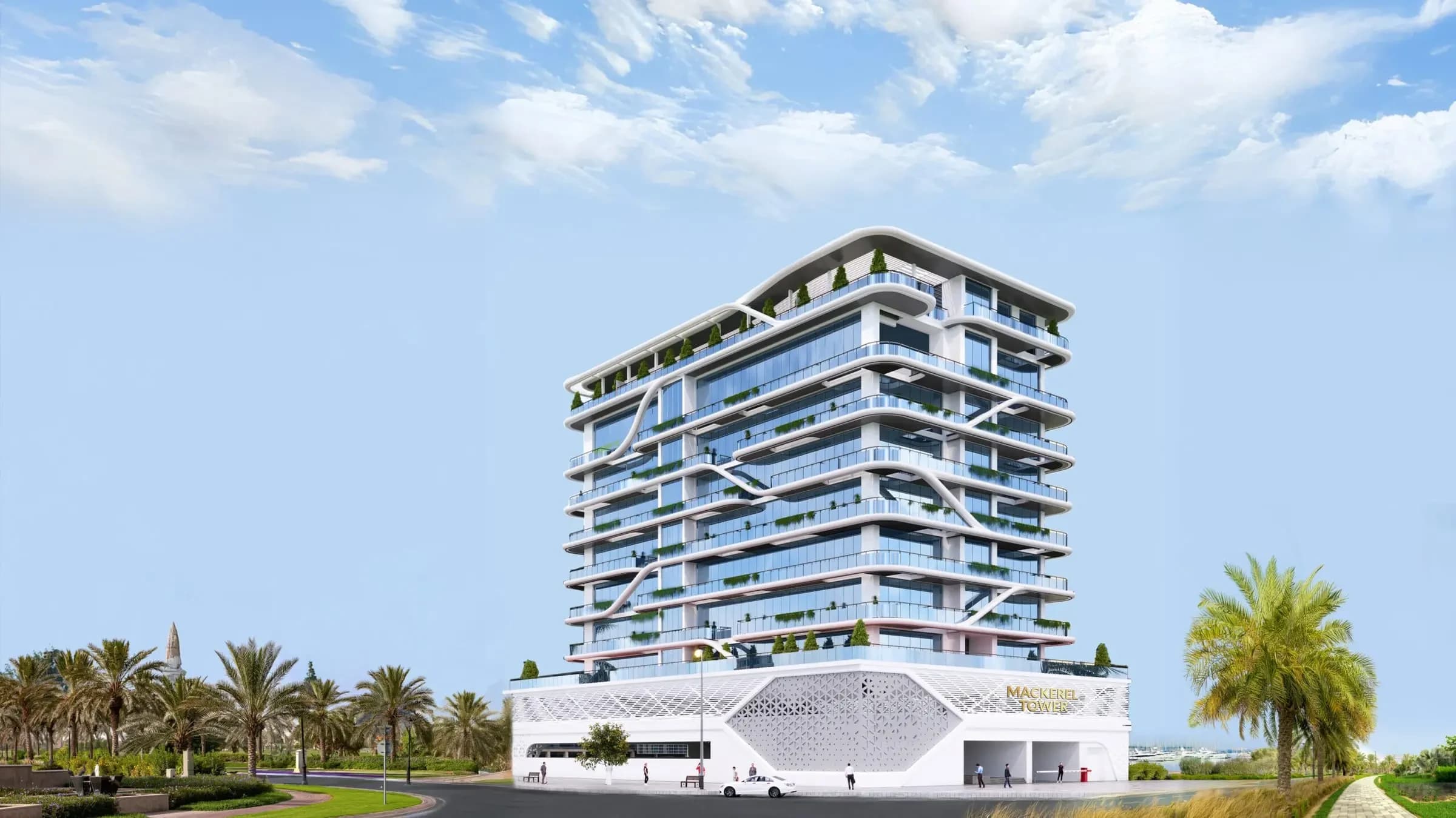 Tarrad Development apartments in Ubora Tower, Dubai