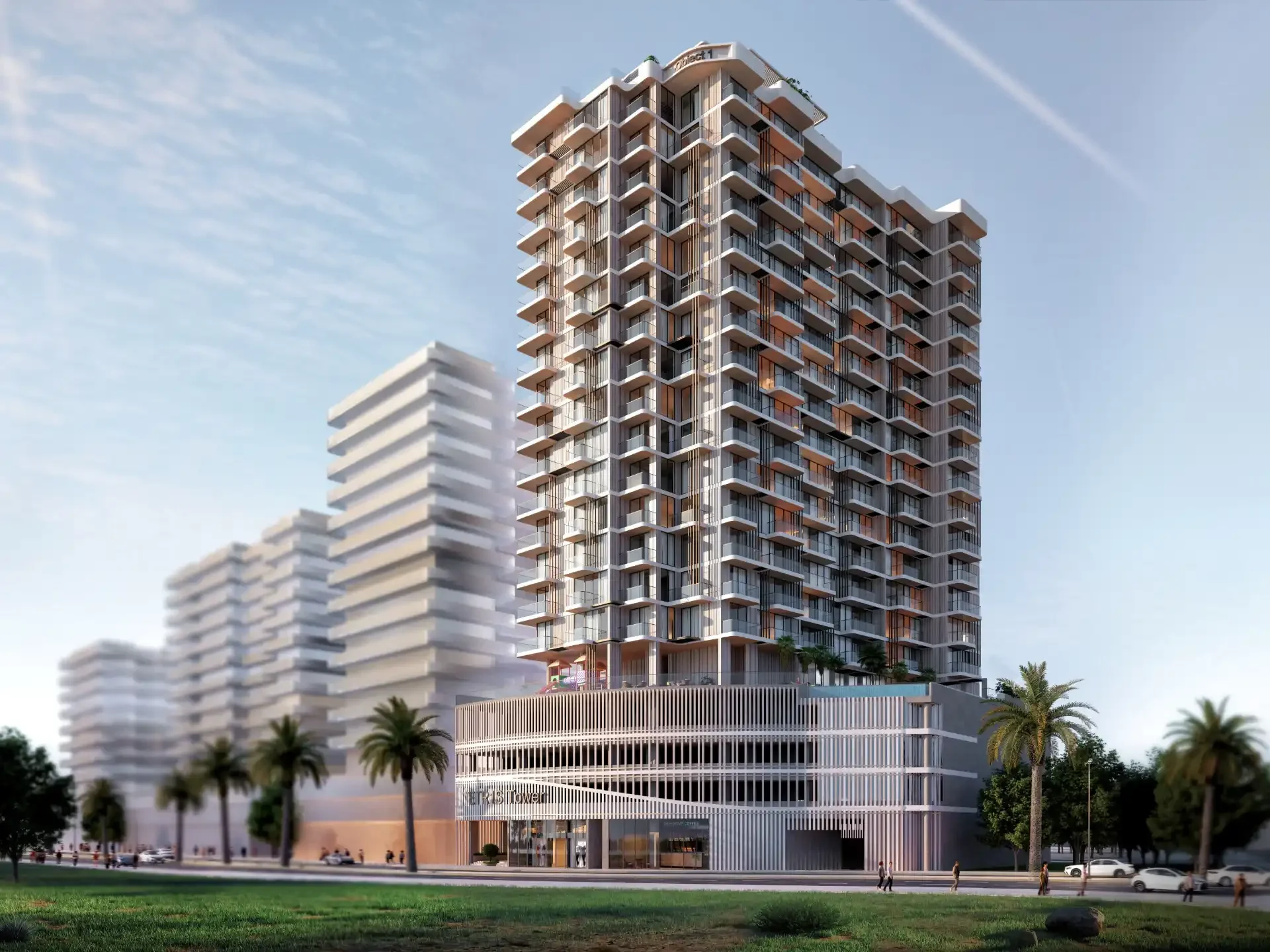 Tetris Tower at JVC by Object 1
