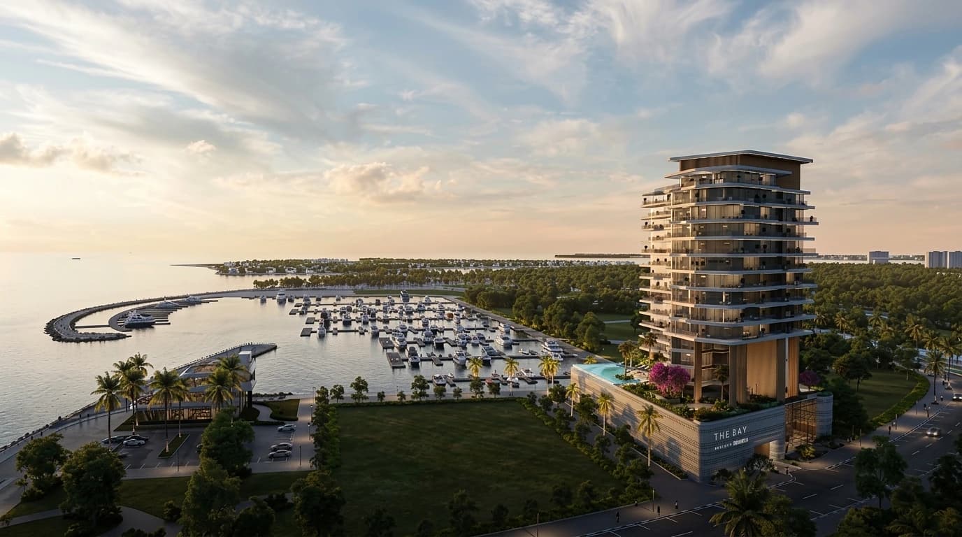The Bay by Missoni in Dubai Islands waterfront residences