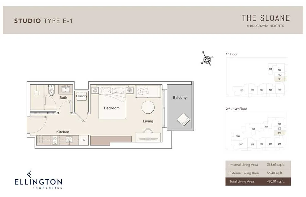 The Sloane Apartments at Jumeirah Village Circle Dubai