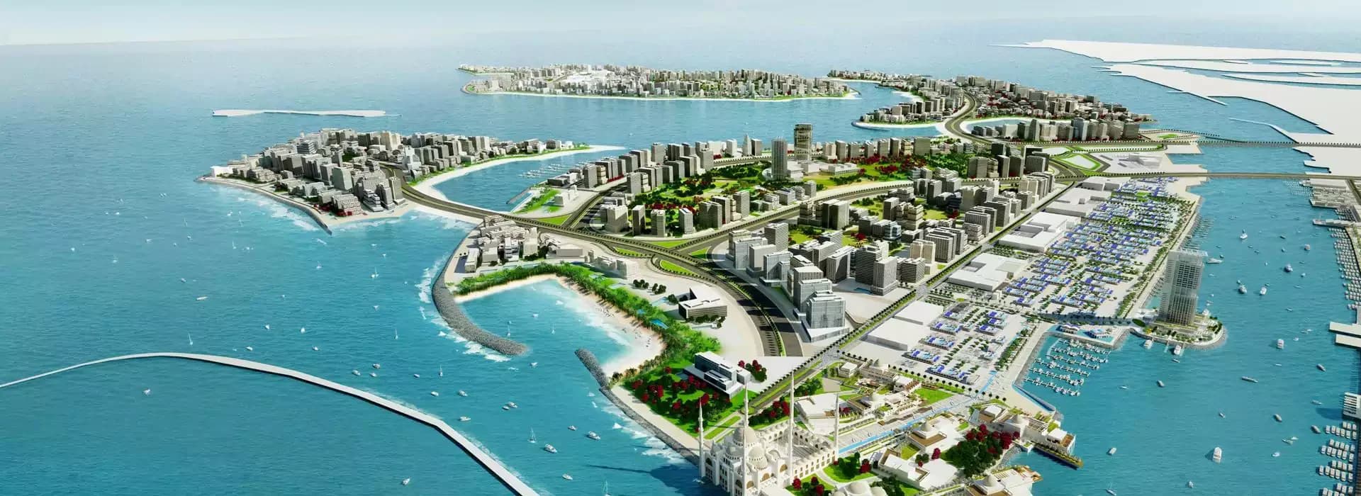 The St. Regis Residences от Avenew Development, Dubai Islands, вид с высоты