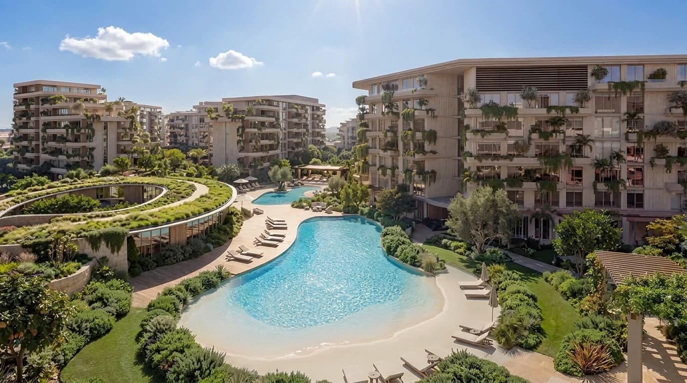 The Yards by Beyond apartments in Dubai exterior view