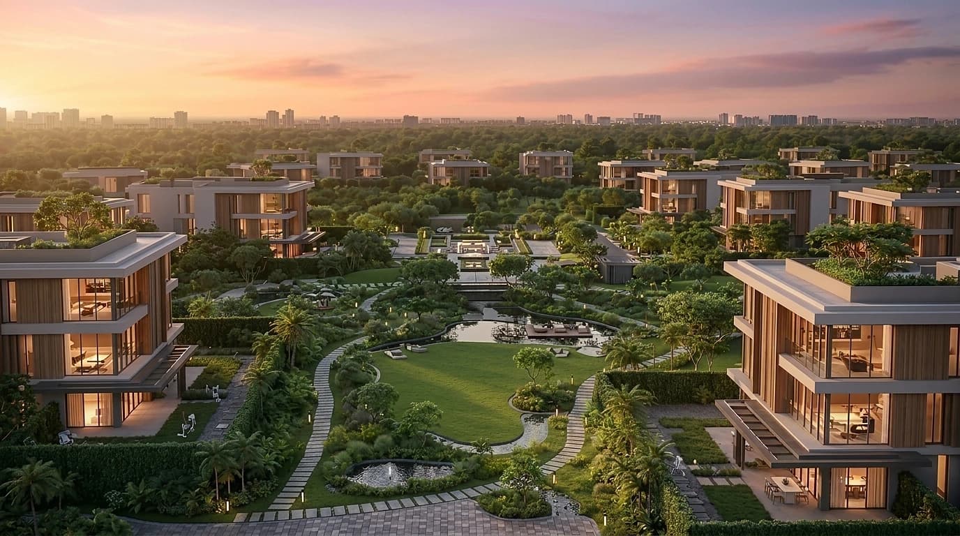 Tilal by Binghatti in Dubailand community view