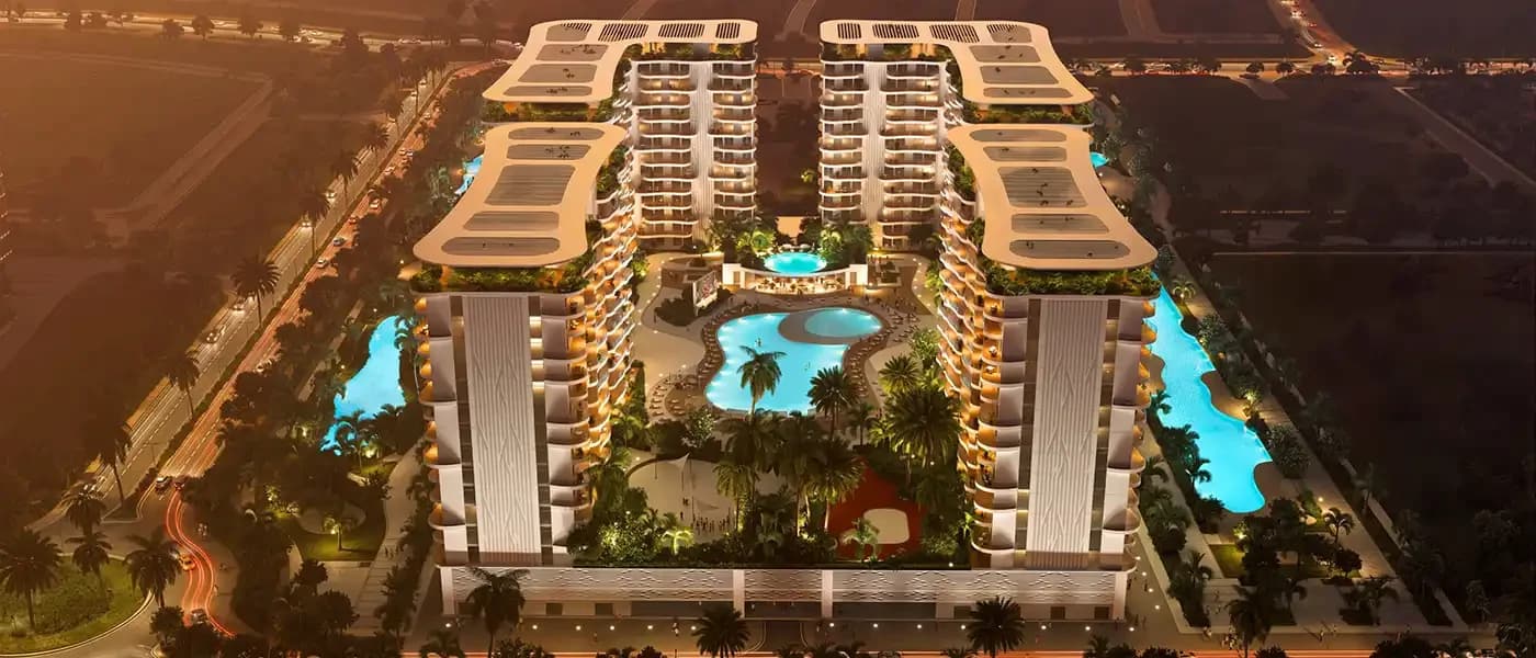 Valencia at Damac Lagoons, Dubai, Damac Properties exterior view