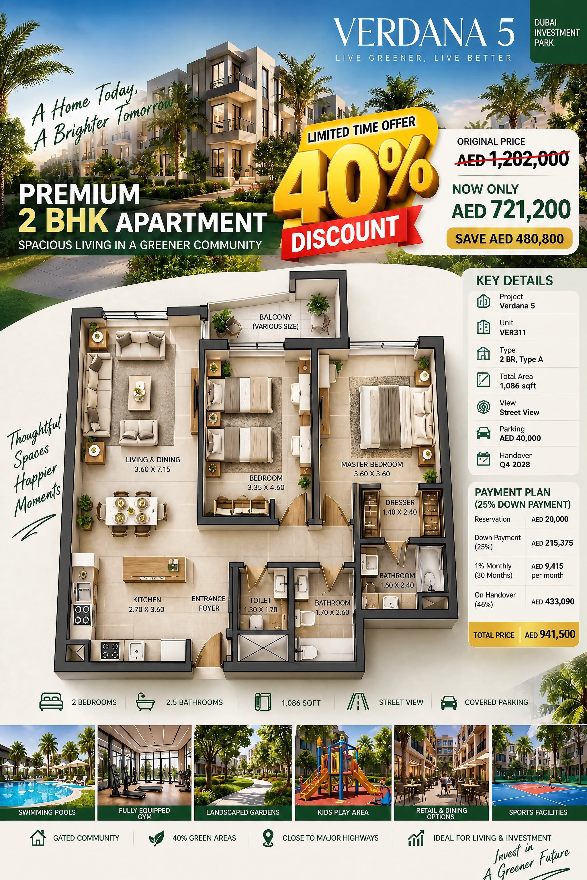 Verdana 5 in Dubai by Reportage Properties exterior view