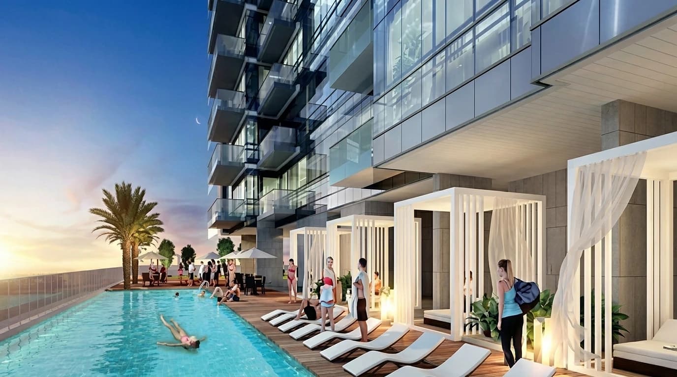 Viewz 2 at JLT, Dubai by Danube Properties exterior view