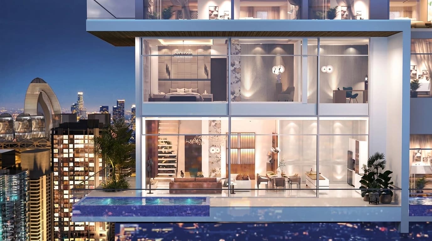 VIEWZ by Danube in JLT, Dubai exterior perspective