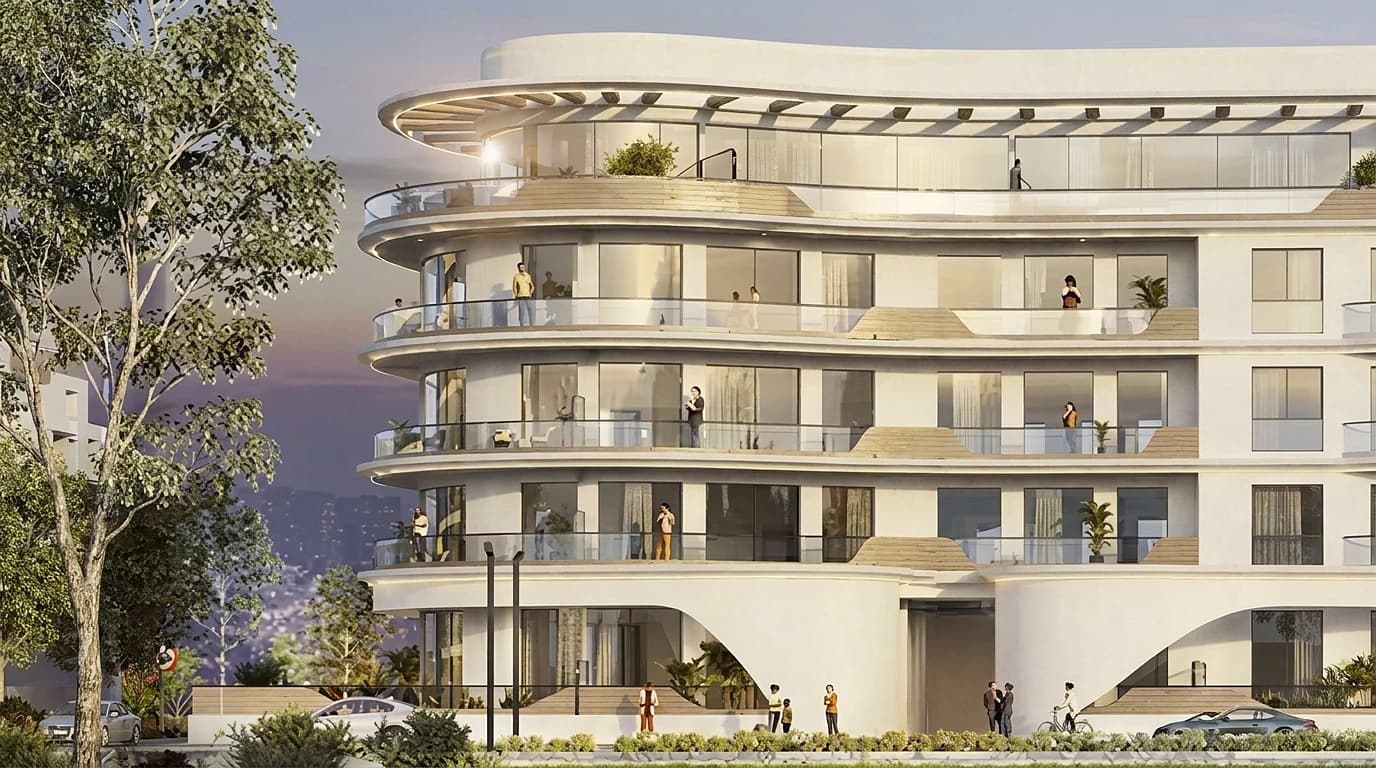 Xenia Residences at JVC, Dubai exterior modern architecture