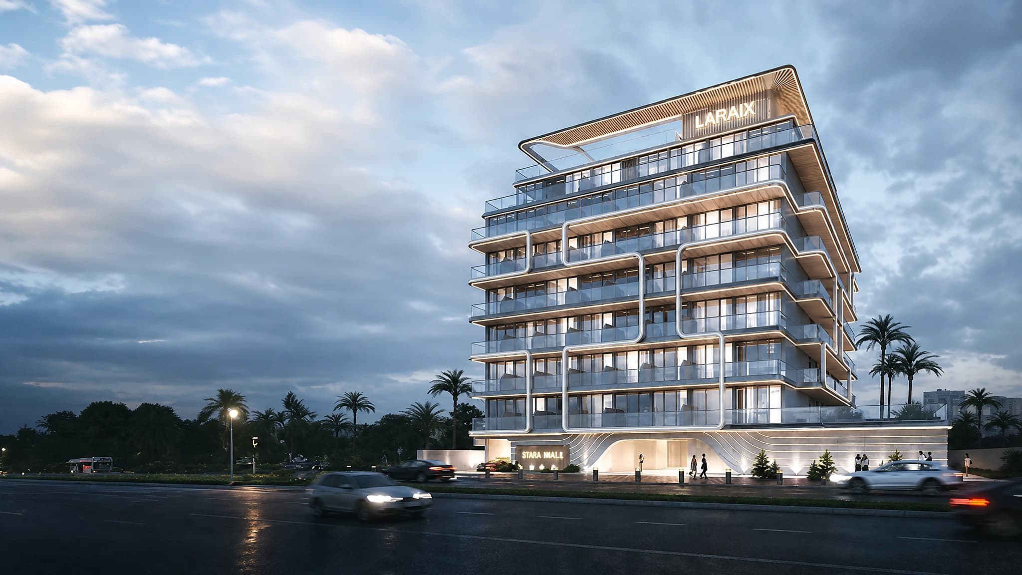 Zyra Hills apartments in Dubai exterior view