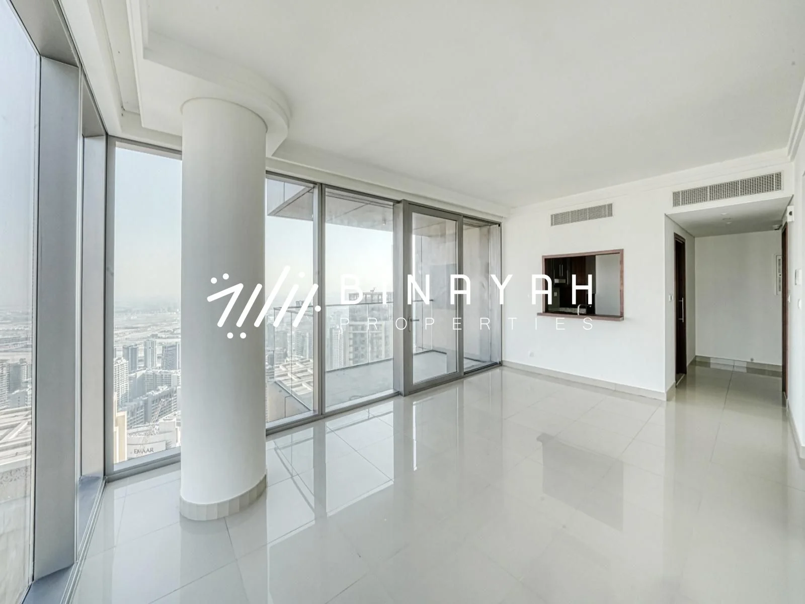 High Floor Semi Furnished Vacant
