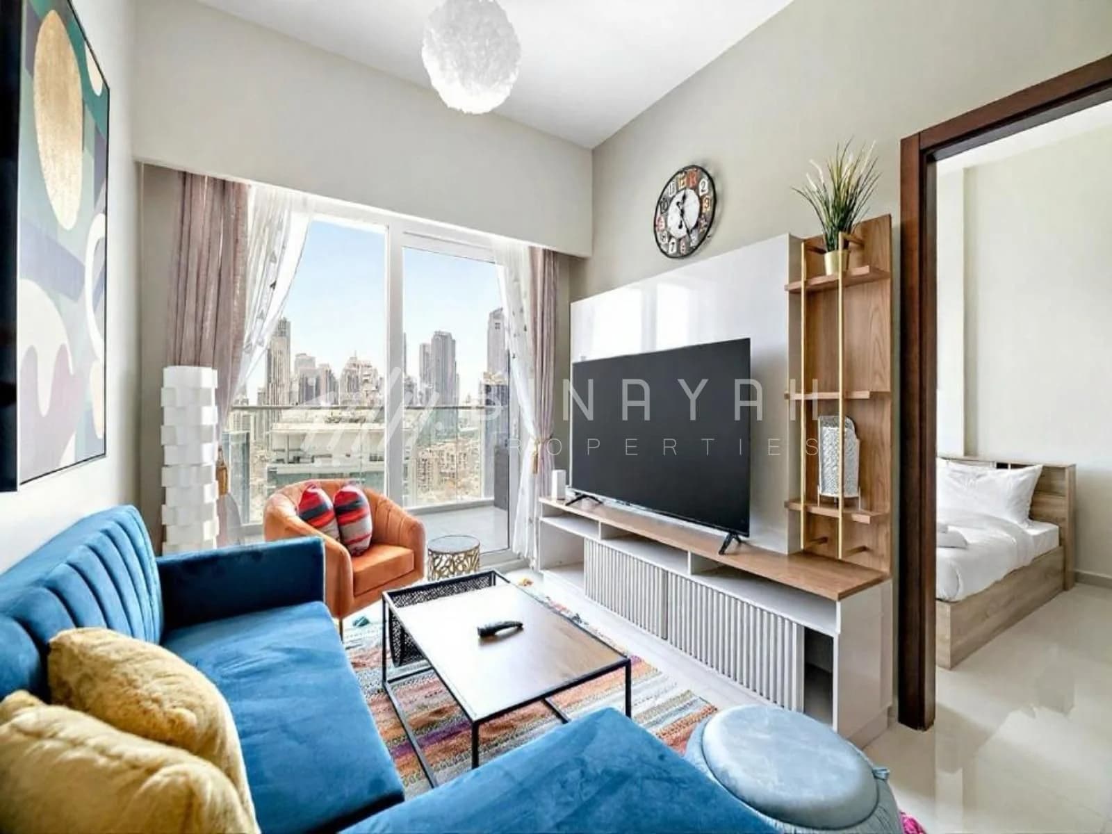 2br Furnished Burj Khalifa View High Floor