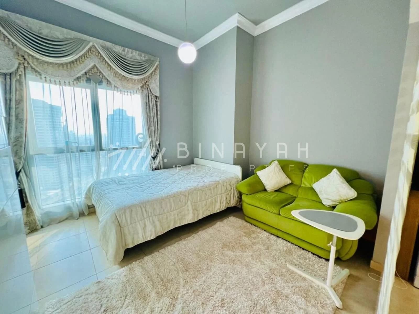 Studio Chiller Free Marina View Close To Metro