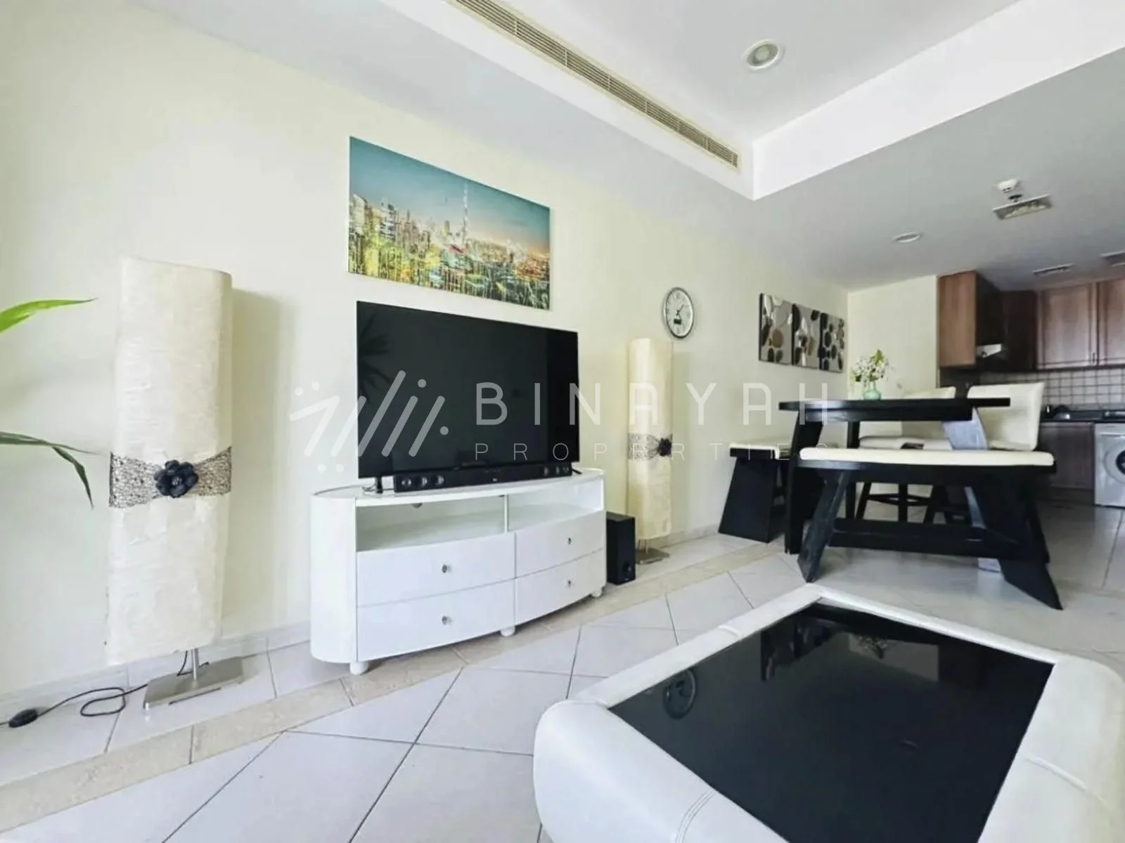 Partial Sea View Spacious 2 Bedroom Near Metro