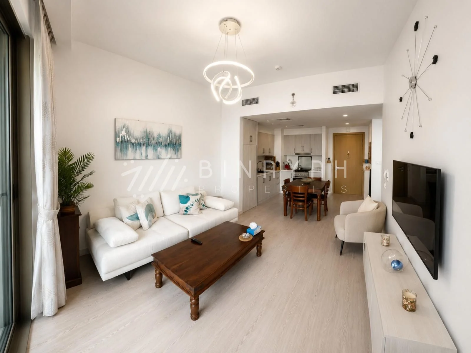 Fully Furnished Pool View Vacant