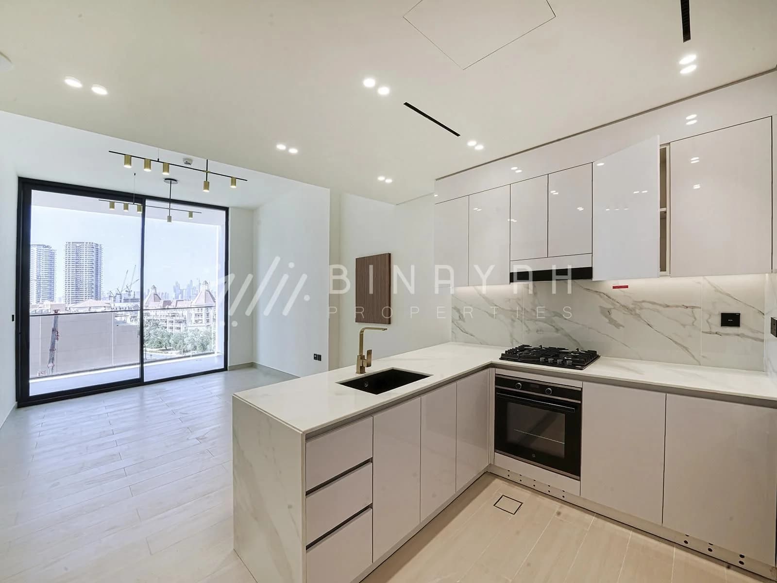 Modern 1br Balcony Smart Home Living
