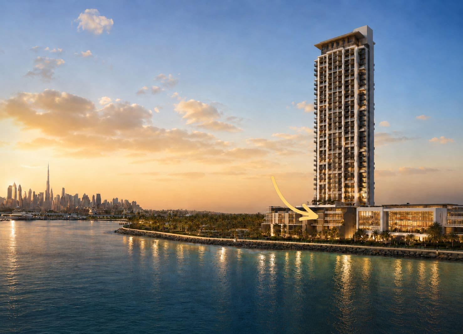 Aria Show Townhouses in Dubai Maritime City by BEYOND