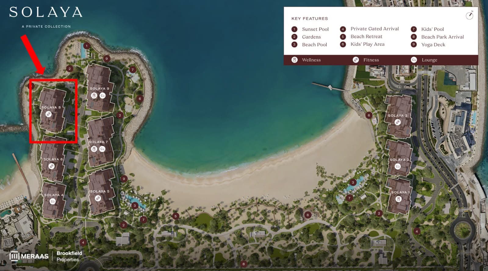 Solaya Building 8 apartments by Dubai Holding in UAE