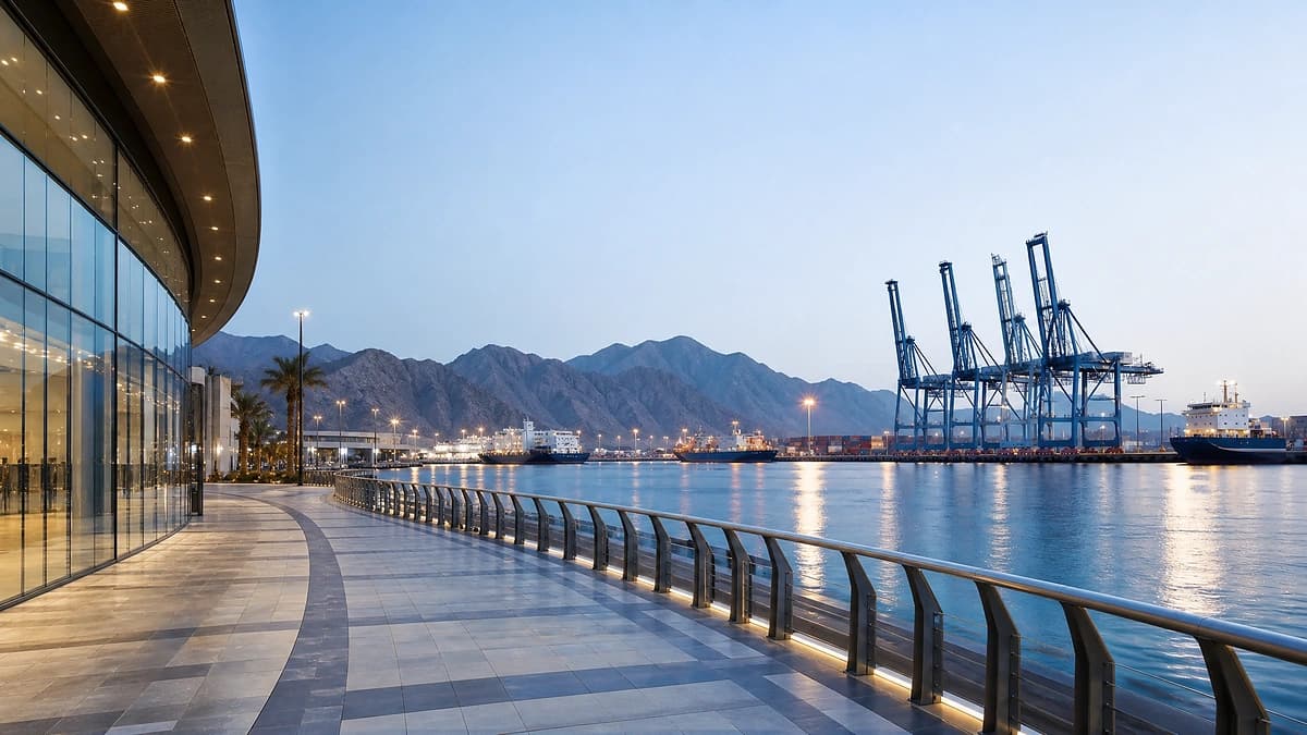 Fujairah Port inspection: Sheikh Mohamed bin Zayed reviews operations