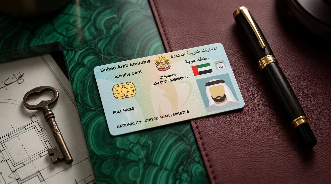 Why is Emirates ID essential for family residency and access?