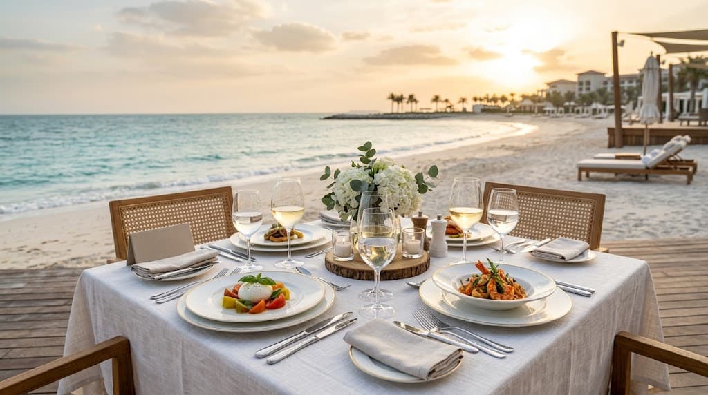 How much does Beach House Abu Dhabi cost for two people?