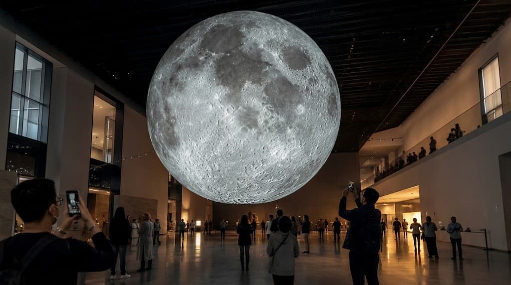 How much are tickets for the Museum of the Moon at OliOli Dubai?