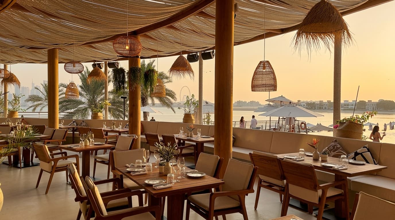 Where is Ula Dubai beachside breakfast at Dukes The Palm?