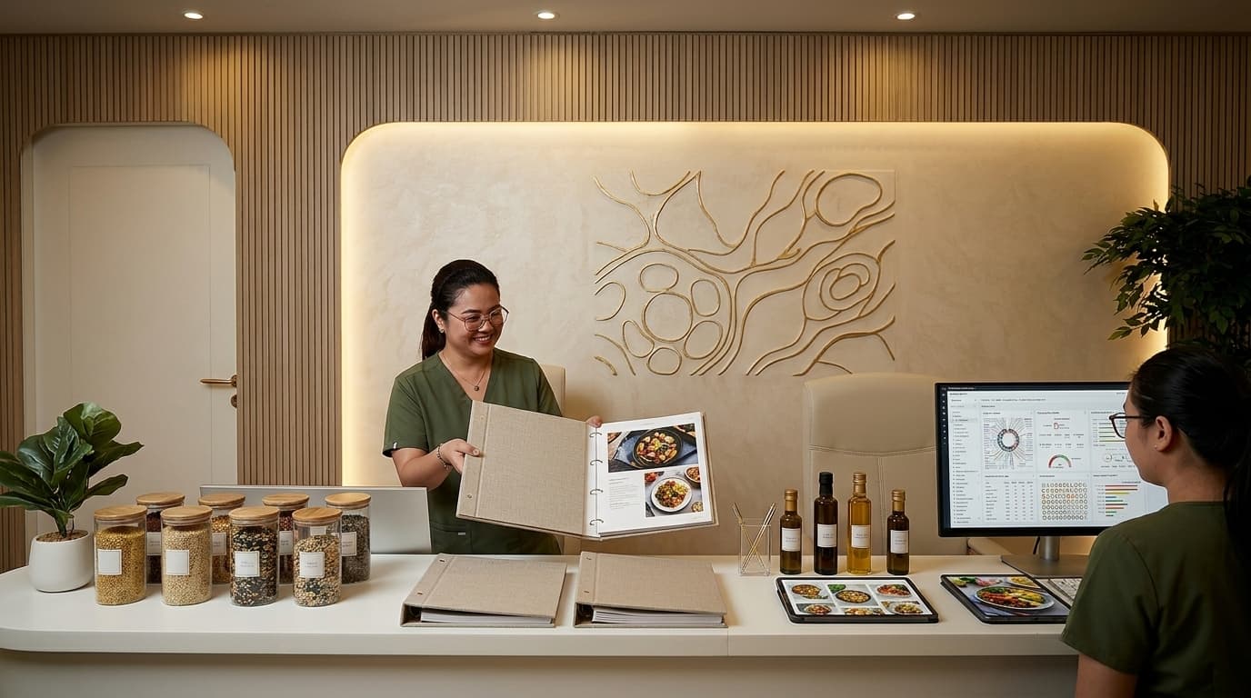 How do personalized nutrition clinics in Dubai work?