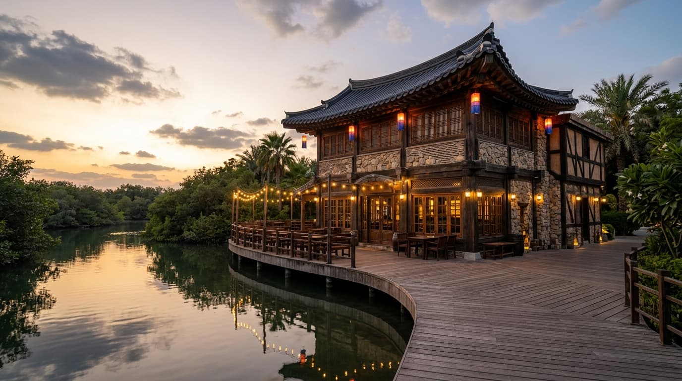 What is Zoomak Korean-Irish Pub at Eastern Mangroves?