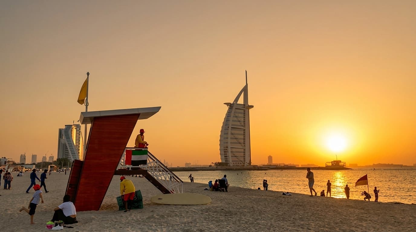 How can I spend a relaxed Dubai weekend for free?