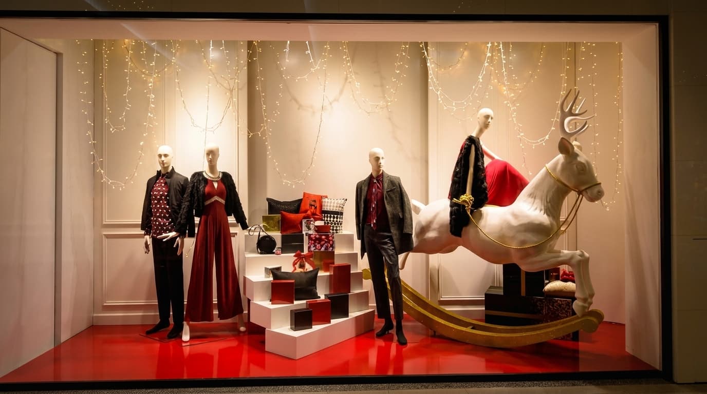 Is window shopping under the lights a free activity in Dubai?
