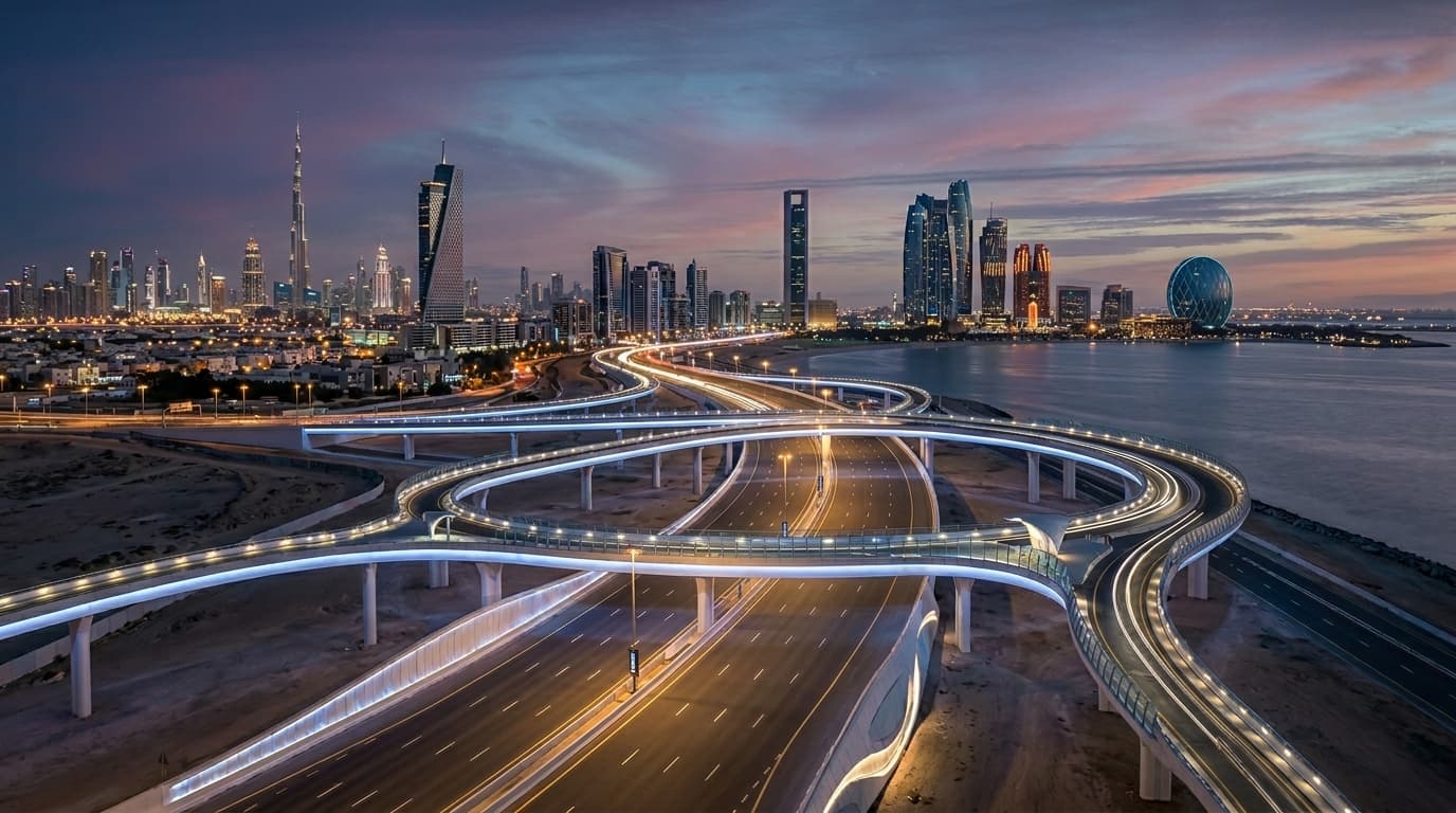 What does the Dhs6 billion Fourth Federal Corridor motorway plan mean for Dubai drivers?