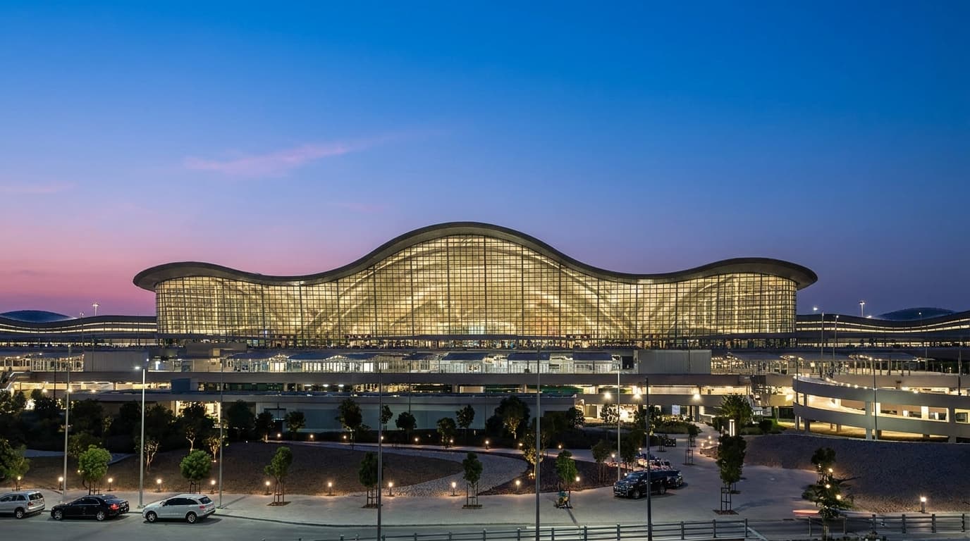 What did Zayed International say in its April 9 airport statement?