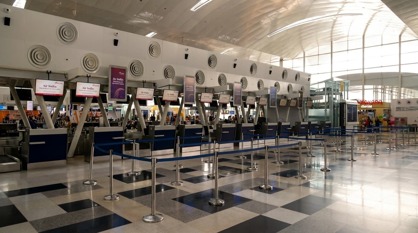 What rebooking and operations update did Air India provide on April 9?