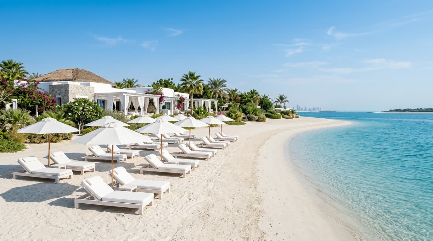 Ilios beach club Abu Dhabi: Hudayriyat Greek vibes and opening hours