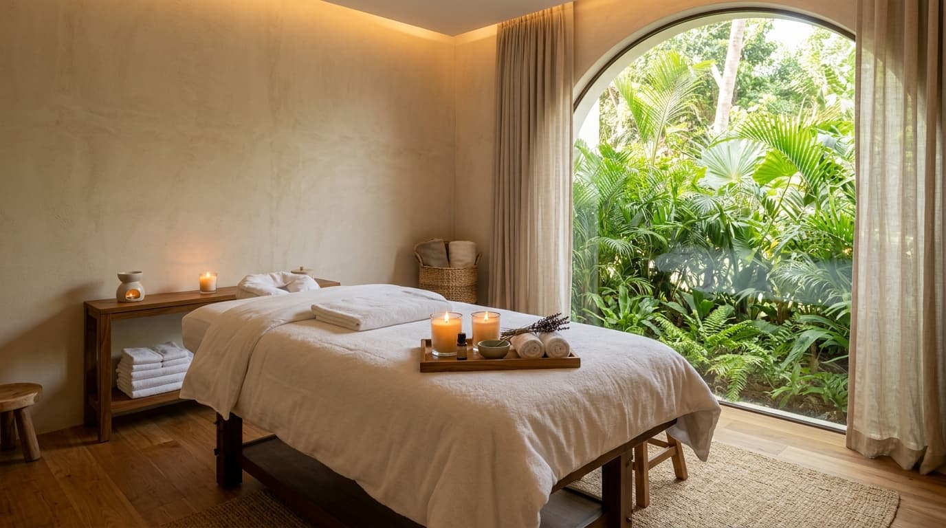 איזה חוויות ספא יש ב-SAMĀNA Spa, Meliá Desert Palm?