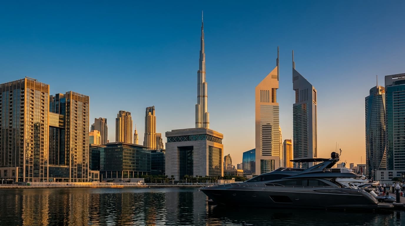 Why is Dubai a rising global finance city?