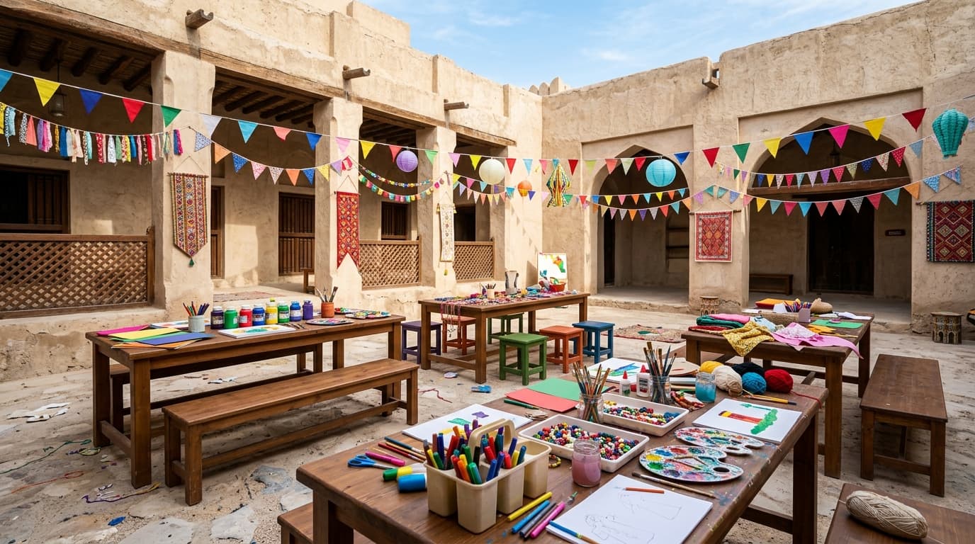 What does the Abu Dhabi Culture city-wide summer camp include and how much does it cost?