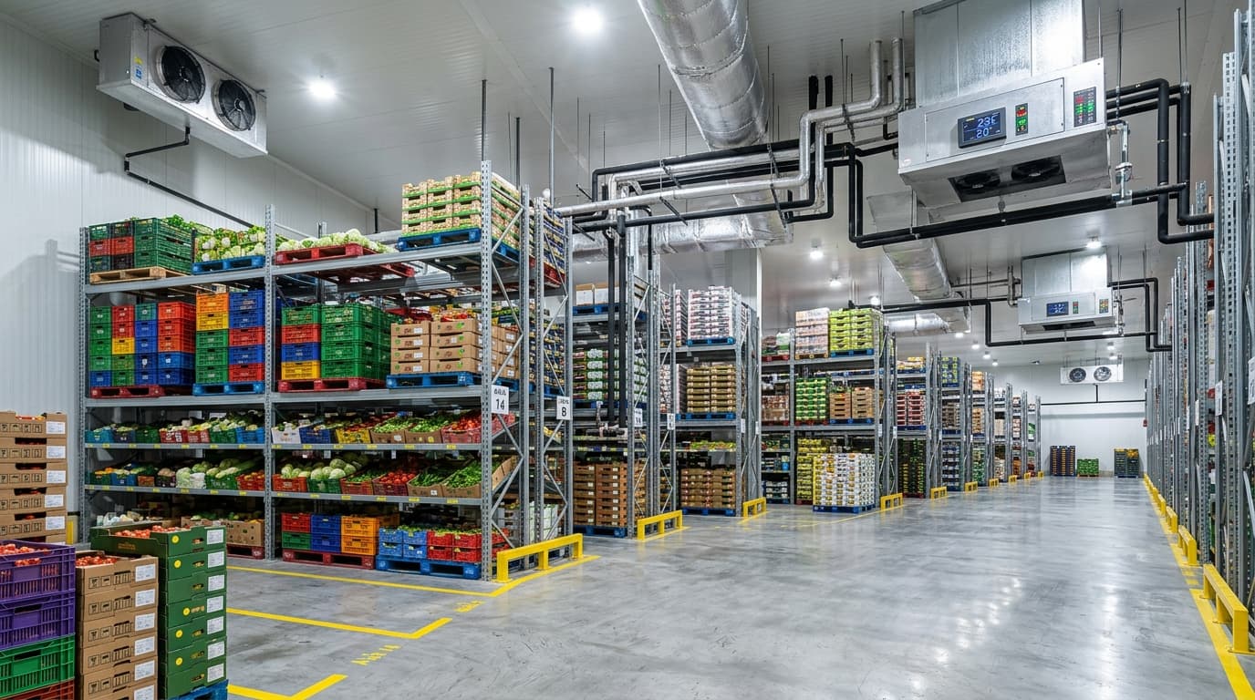 How do cold chain systems and rapid transit strengthen UAE food security?