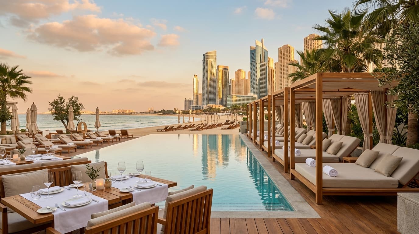 Cove Beach tại JBR mở lại khi nào và có phù hợp cho kế hoạch từ ngày sang đêm không?