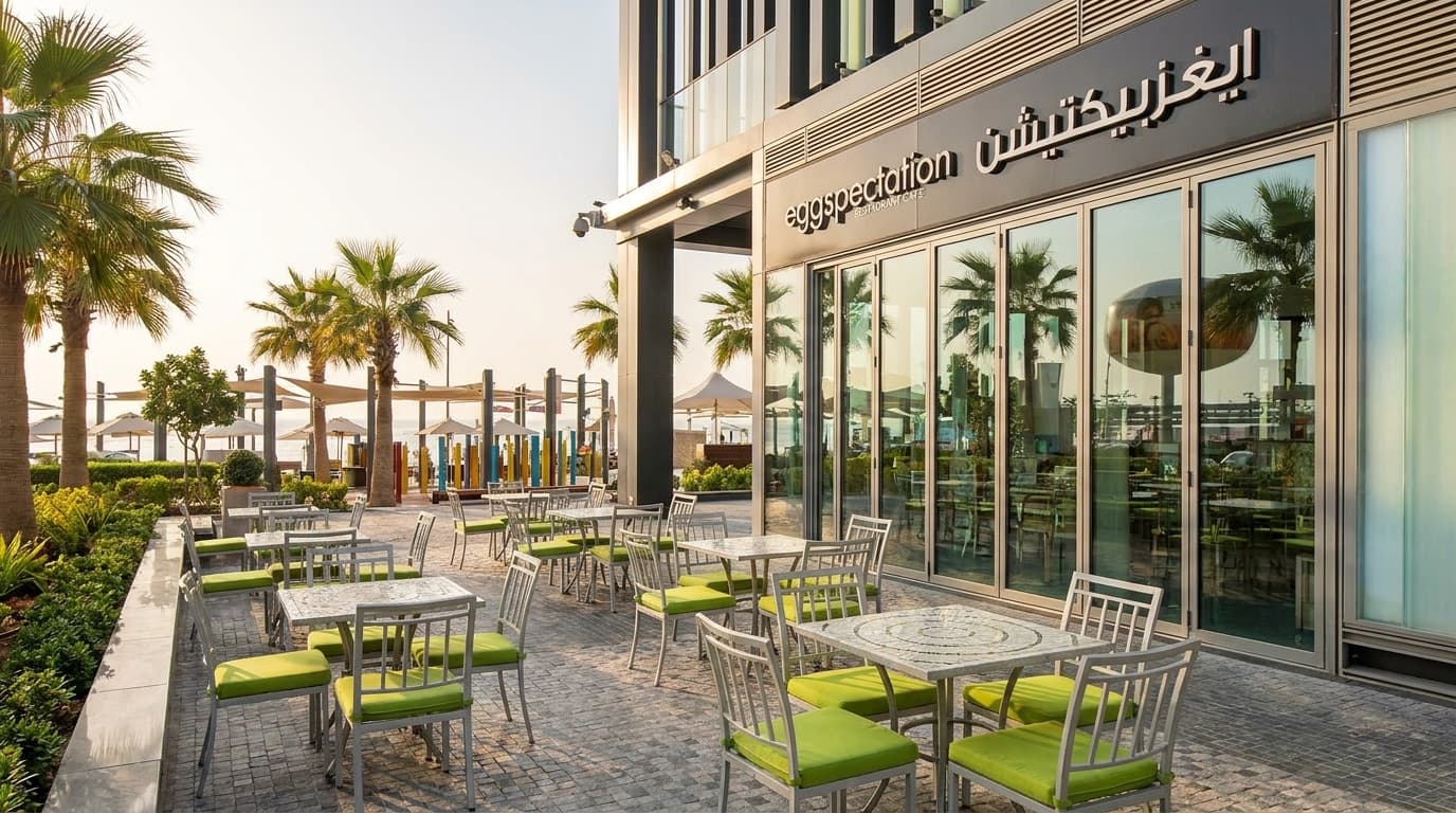 Is Eggspectation in JBR the best spot for egg lovers by the beach?