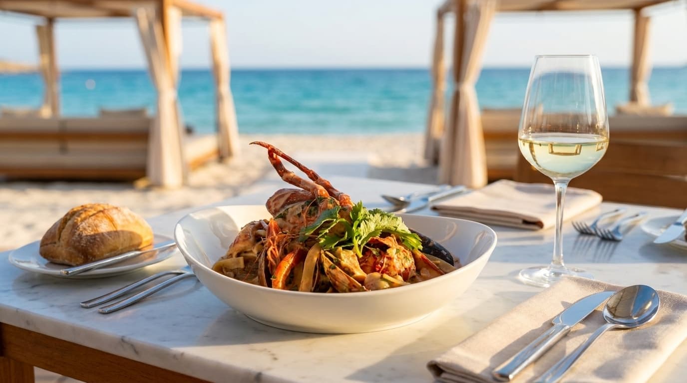 Sirene Beach by GAIA lobster linguine: is the Lobster Day dish worth visiting J1 Beach for?