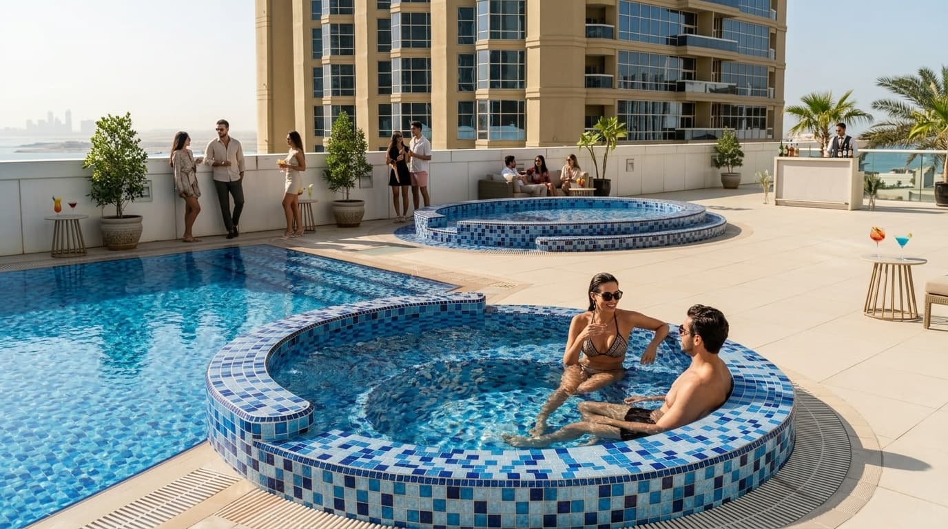 Chinawhite Sky Pool Palm West Beach: what are the rooftop pool day rates?