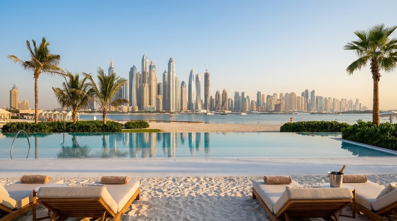 Что такое Gigi Beach Dubai и где он на Jumeirah 1?