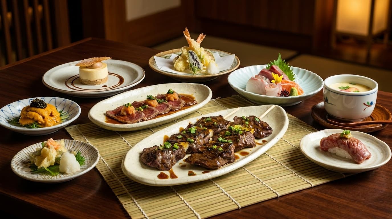 What is the REIF Japanese Kushiyaki x Chôm Chôm eight-course dinner in Dubai?