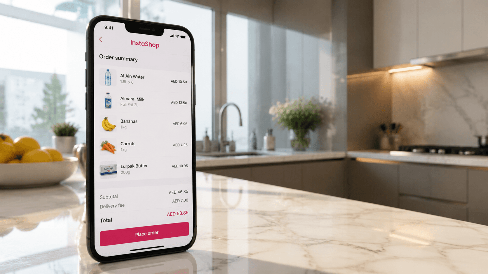 How does the Essential Goods Prices Platform compare with supermarket apps and promotions?