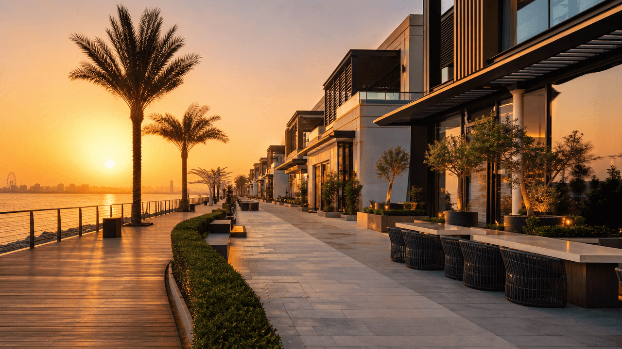 What is the short term impact on Palm Jumeirah and nearby markets?